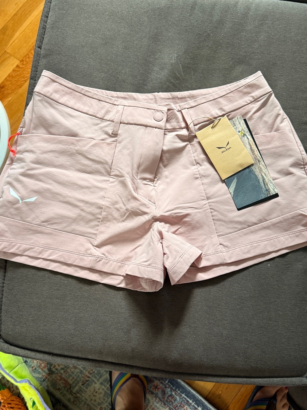 Title Nine Pale Pink Performance Shorts